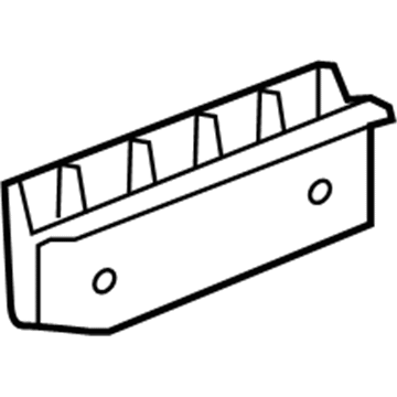 GM 84115654 Reinforcement, Underbody Intermediate Side Rail