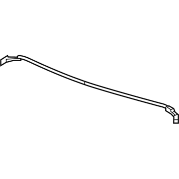 GM 15879581 Weatherstrip Assembly, Hood Rear