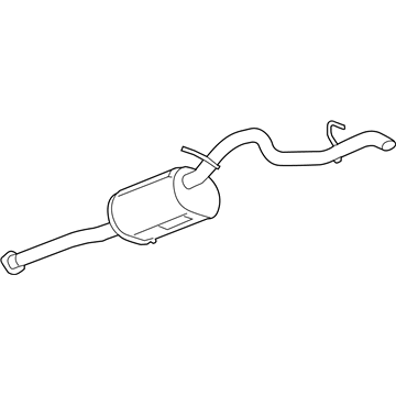 Chevy 25878015 Muffler & Pipe