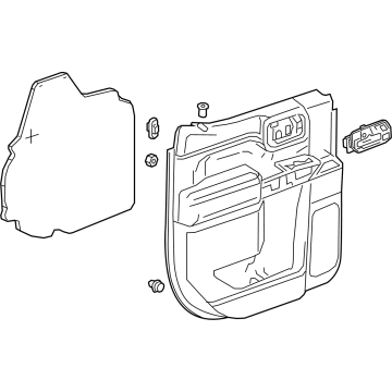 Chevy 87834015 Door Trim Panel