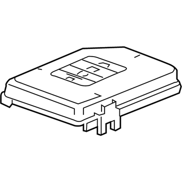 GMC 84733372 Fuse Box Cover