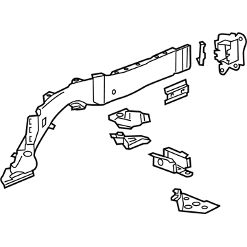 Cadillac 22860847 Rail Assembly