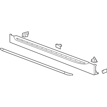 Chevy 22810846 Rocker Molding