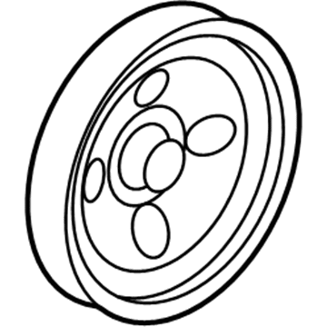 GMC 12637697 Pulley