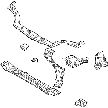 Chevy 96457531 Radiator Support