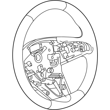 Cadillac 84740873 Steering Wheel