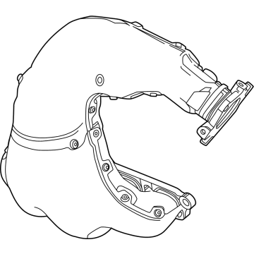 2024 Chevy Corvette Exhaust Manifold - 12716153