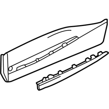 Chevy 42786077 Lower Molding