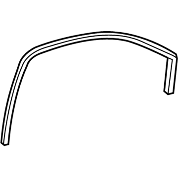 GMC 22853998 Upper Weatherstrip