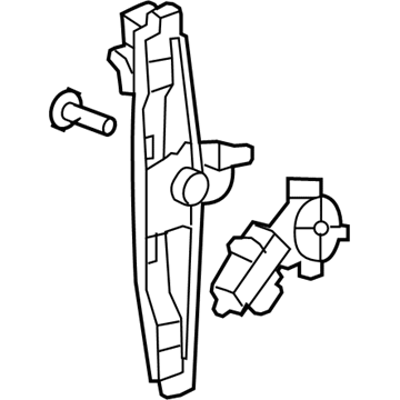 Saturn Window Regulator - 22849388