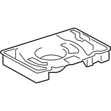 GM 88970302 Tray,Rear Compartment Stowage