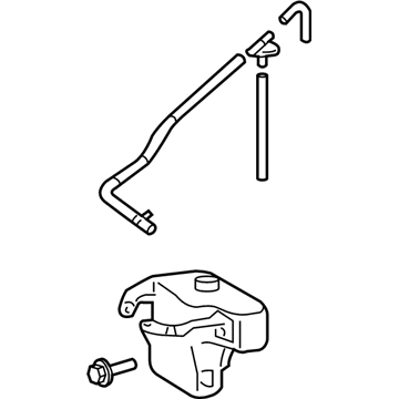 GM 19204404 Reservoir,Coolant Recovery