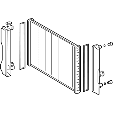 Pontiac 19205591 Radiator