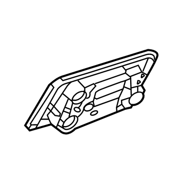 Chevy 84977318 Mirror Assembly Gasket