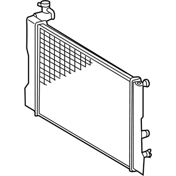 Pontiac Vibe Radiator - 88975777