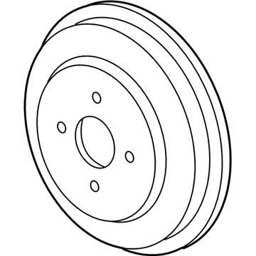 Saturn 22671542 Brake Drum