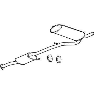 Saturn Vue Exhaust Pipe - 25972190