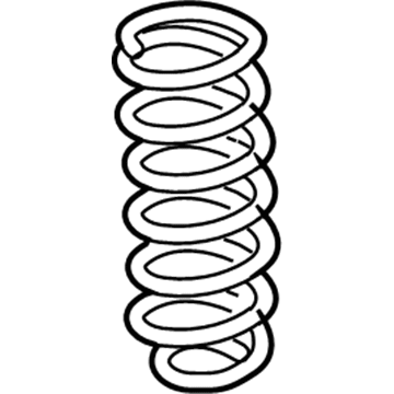 2010 Pontiac Vibe Coil Springs - 19184407