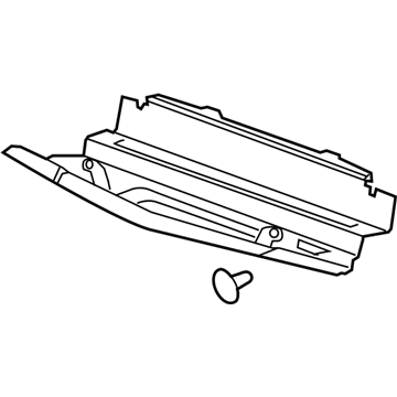 GM 23104167 Baffle Assembly, Radiator Air Upper