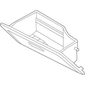 GM 96457691 Compartment Asm,Instrument Panel *Black