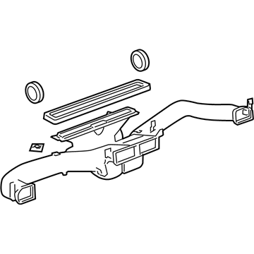 Cadillac 25992392 Air Distributor