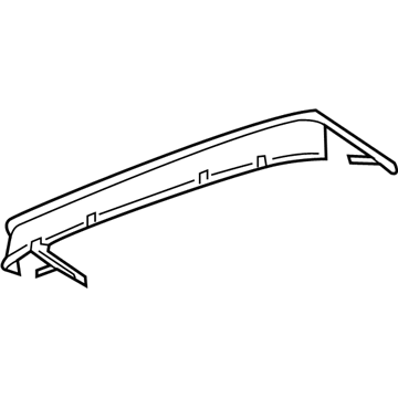 Buick 84991405 Air Deflector