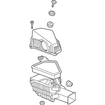 Cadillac 25774676 Air Cleaner Assembly