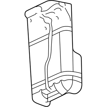 Oldsmobile 22642642 Vapor Canister Heat Shield