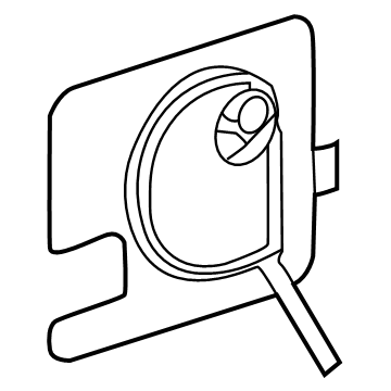 GM 84763214 Plate Assembly, E/Gate Mktg Pkg Na *Yellow