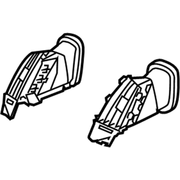 GM 13300564 Housing,Instrument Panel Center Air Outlet Deflector