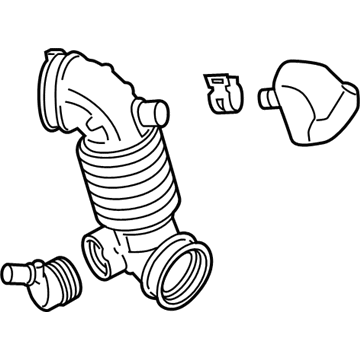 GM 42555076 Elbow Assembly, Air Cleaner Outlet Duct