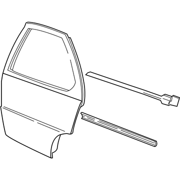 Chevy 88955389 Door Shell