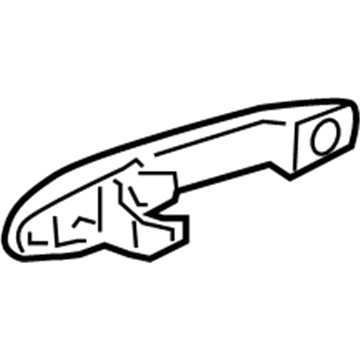 Chevy Cobalt Door Handle - 25887661