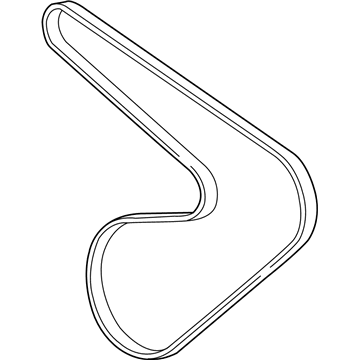 GM 12626076 Belt, Water Pump & Generator