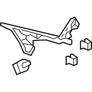 Chevy 92247763 Side Bracket