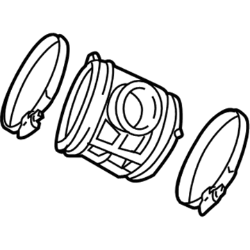 Chevy 84841225 Outlet Duct