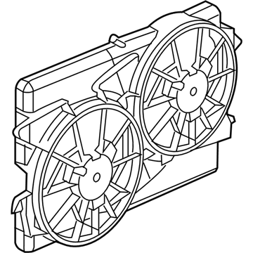 Chevy 89019138 Fan Shroud