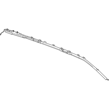 GM 85132554 AIRBAG ASM-FRT & RR & 3RD ROW R/RL