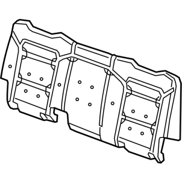 Chevy 84066330 Seat Back Pad