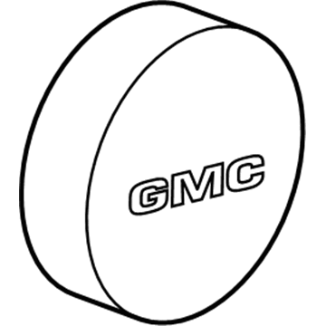 GMC 9595384 Hub Cap