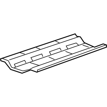 Cadillac 12644848 Oil Pan Baffle