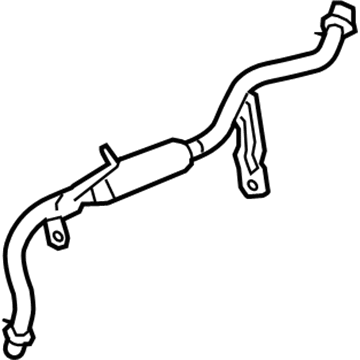 Cadillac 12670602 PCV Tube