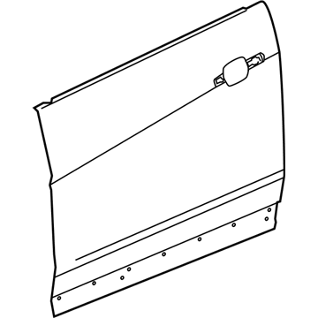 GM 23290591 Panel Assembly, Front Side Door Outer (Lh)