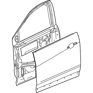 GM 84542292 Door Assembly, Front Si