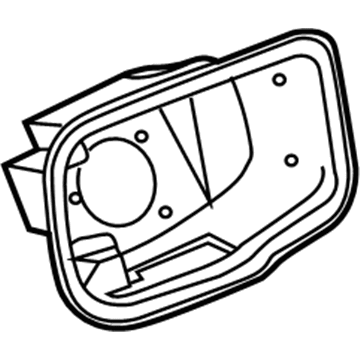 Pontiac 96407476 Fuel Pocket