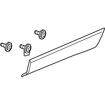 GM 23426201 Molding Assembly, Rear Side Door Lower *Service Primer