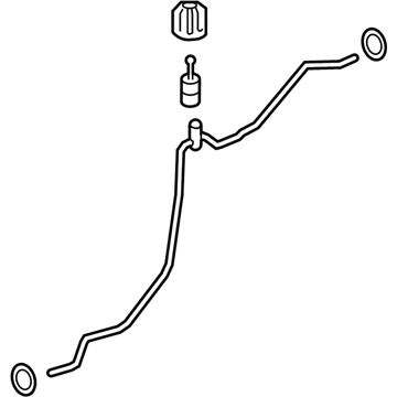 2014 Cadillac CTS A/C Hose - 19418051