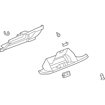 GMC 20925882 Glove Box Assembly