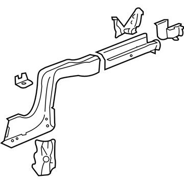 Cadillac 20835770 Rear Rail Assembly