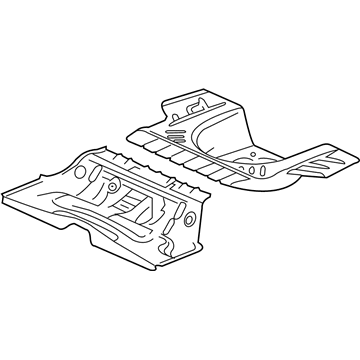 2015 Cadillac CTS Floor Pan - 25978220